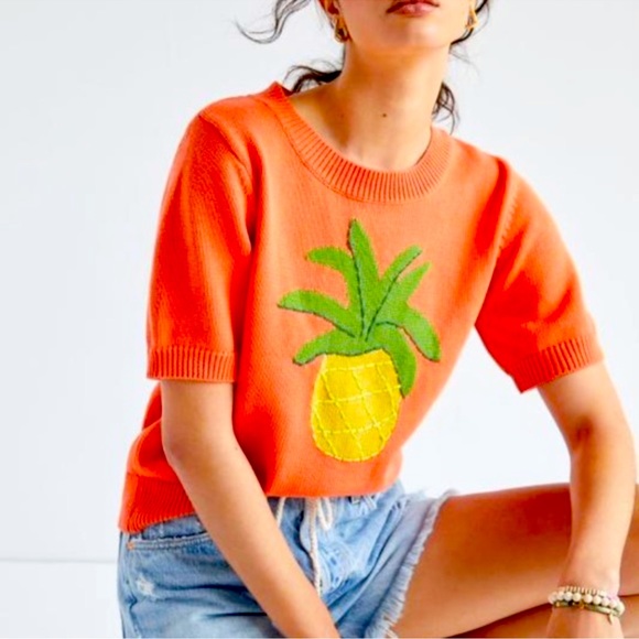 Callahan Tops - Callahan 100% Cotton Pineapple Top